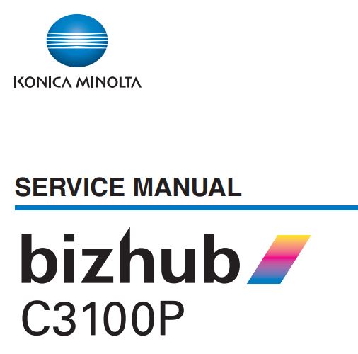 bizhub C3100P Service Manual-image